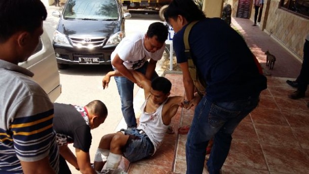 Pelaku Begal Lampung Tengah Tewas Diterjang Peluru Polisi