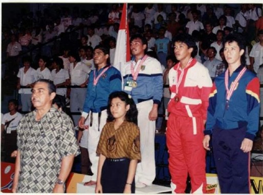 Amril Yusam Legenda Taekwondo Lampung
