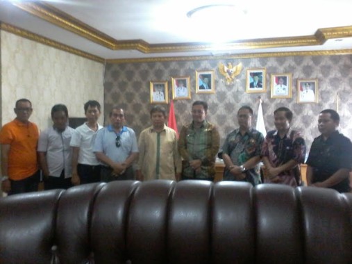Bahas Porprov, Pengurus IPSI Audiensi dengan Wakil Bupati Lampung Utara