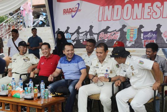 Gubernur Lampung Ridho Ficardo Apresiasi Lomba Ketangkasan Baris-Berbaris