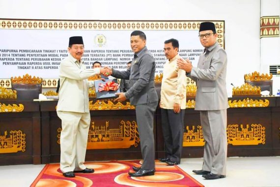 APBD Bandar Lampung Tahun Anggaran 2019 Disahkan