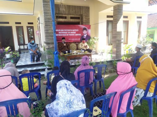Abdul Hakim Dengar Keluhan Warga Jati Mulyo Lampung Selatan