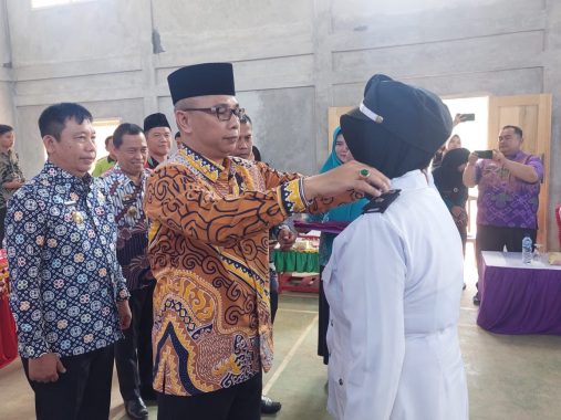 Bupati Lampung Selatan Lantik Empat Kepala Desa di Tanjung Bintang